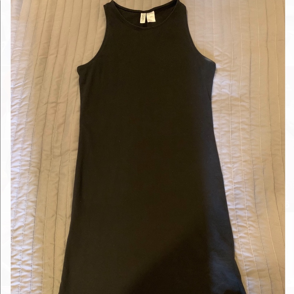Black dress.